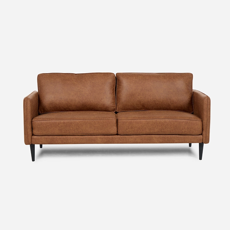 SOFA ROSEN TABIZ 3 CUERPOS TELA CAMEL - 3