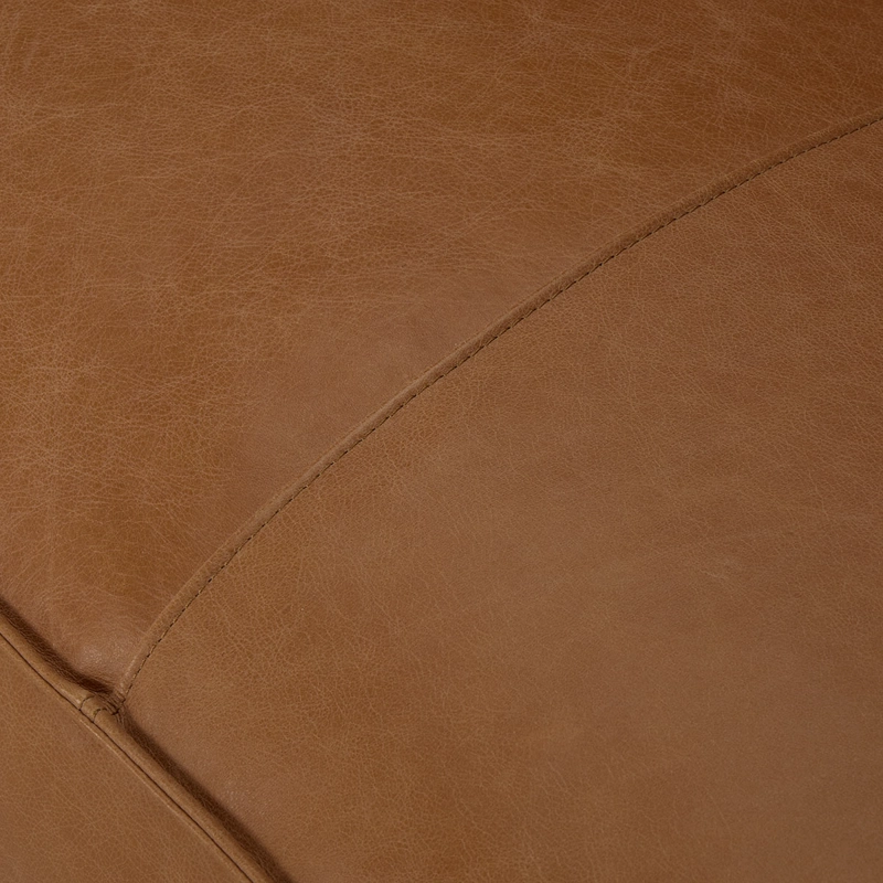 SOFÁ ROSEN 3.5 CUERPOS CUERO CAMEL QUEBEC - 9