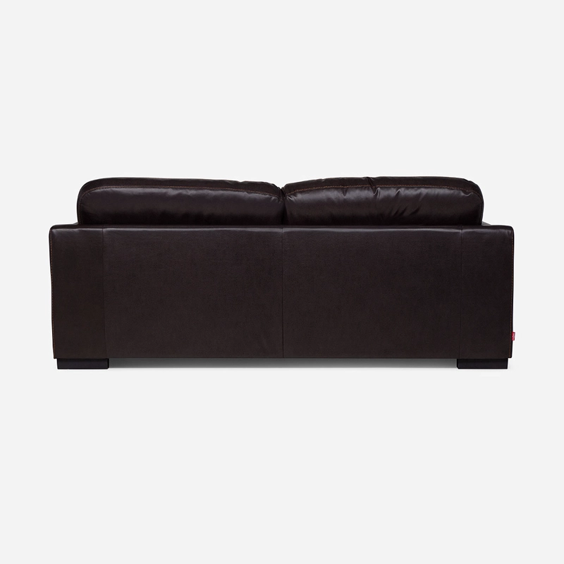 SOFA ROSEN BOLONIA 3 CUERPOS CUERO PU CHOCOLATE - 4