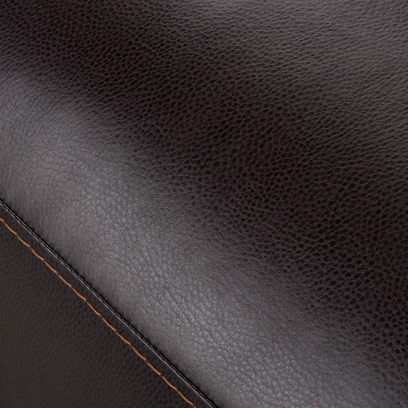 SOFA ROSEN BOLONIA 3 CUERPOS CUERO PU CHOCOLATE - 8