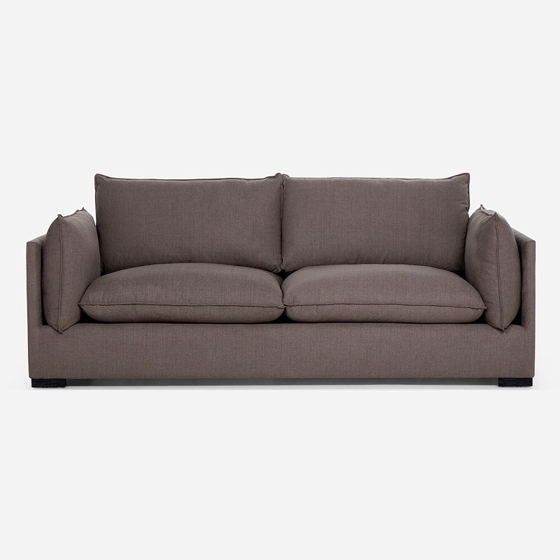 SOFÁ ROSEN 3.5 CUERPOS CAFE WARDEN TELA MOKA - 2