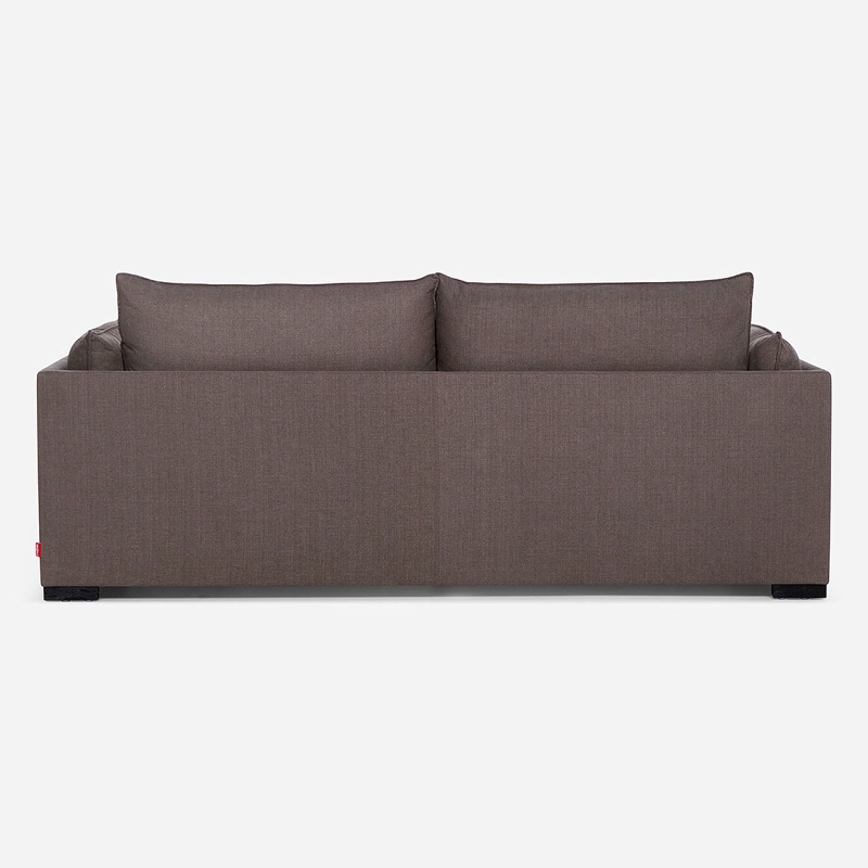 SOFÁ ROSEN 3.5 CUERPOS CAFE WARDEN TELA MOKA - 4