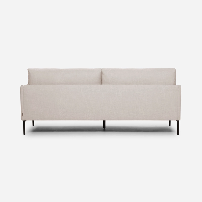 SOFÁ ROSEN 3 CUERPOS / TABLERO TERCIADO BEIGE THAMOVA TELA - 4