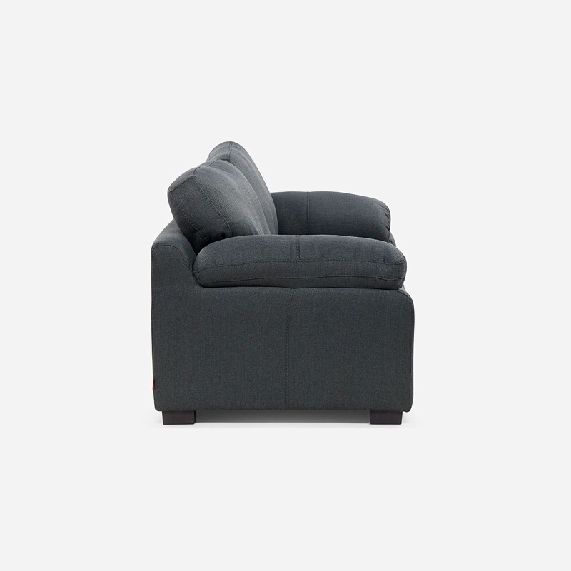 SOFA ROSEN BOLONIA 3 CUERPOS TELA GRAFITO - 3