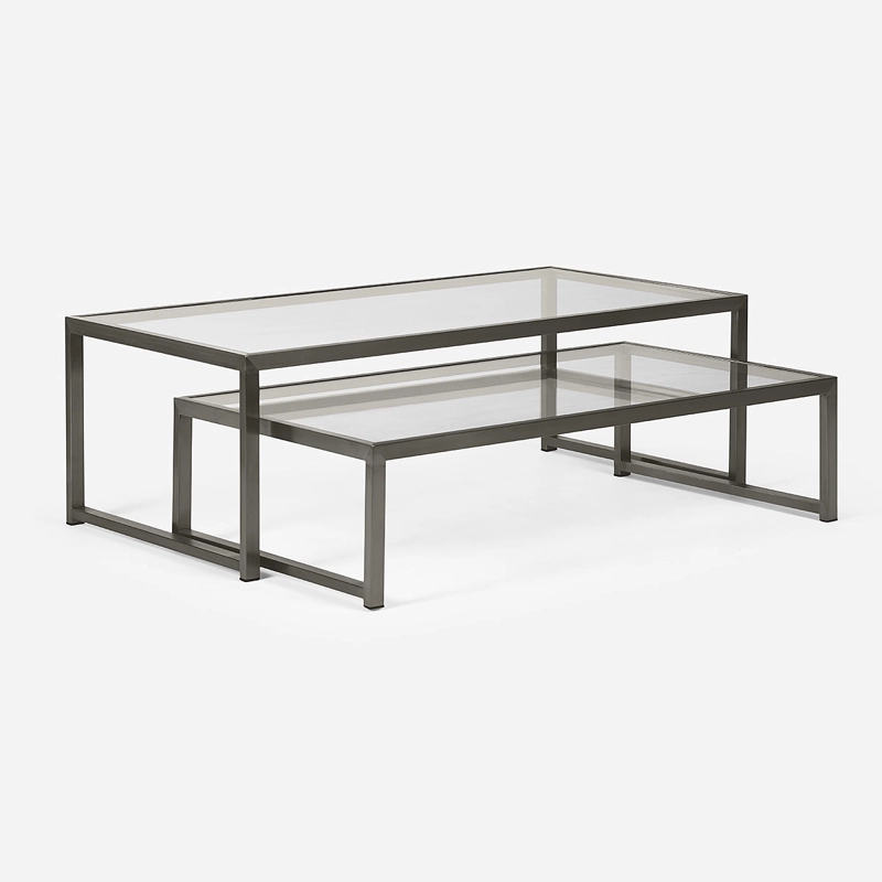 MESA CENTRO ROSEN NIDO TRESA 120 X 60 CM GRAFITO - 1