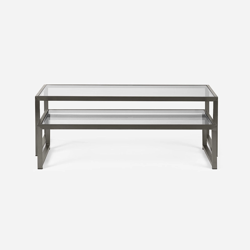 MESA CENTRO ROSEN NIDO TRESA 120 X 60 CM GRAFITO - 2