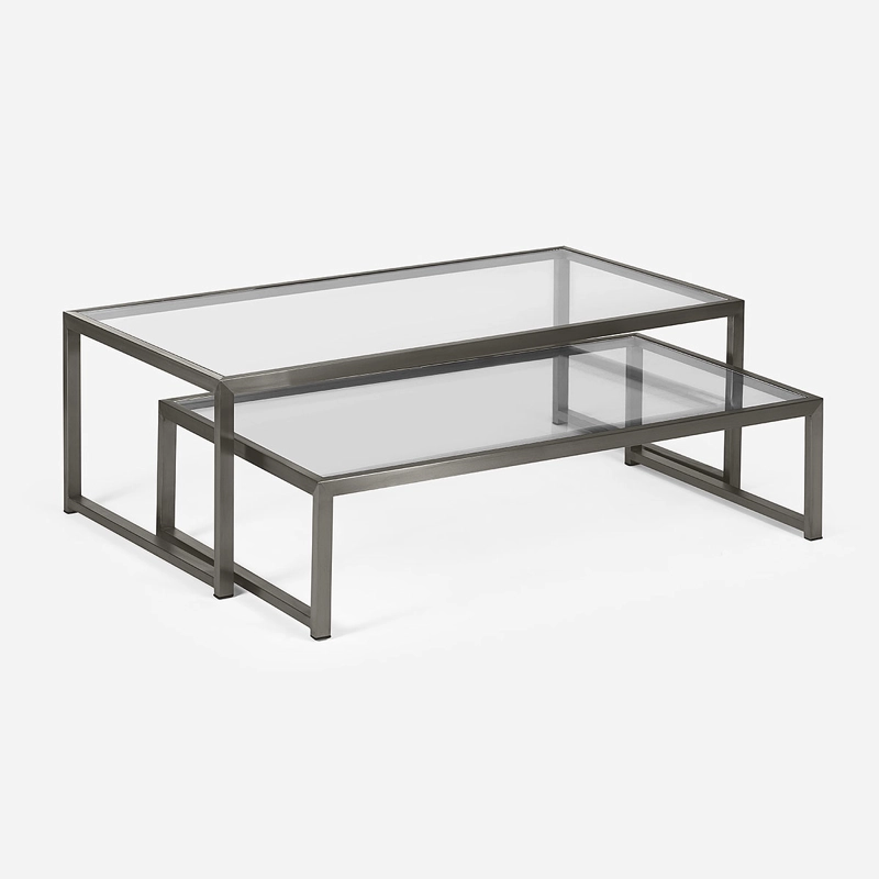 MESA CENTRO ROSEN NIDO TRESA 120 X 60 CM GRAFITO - 3
