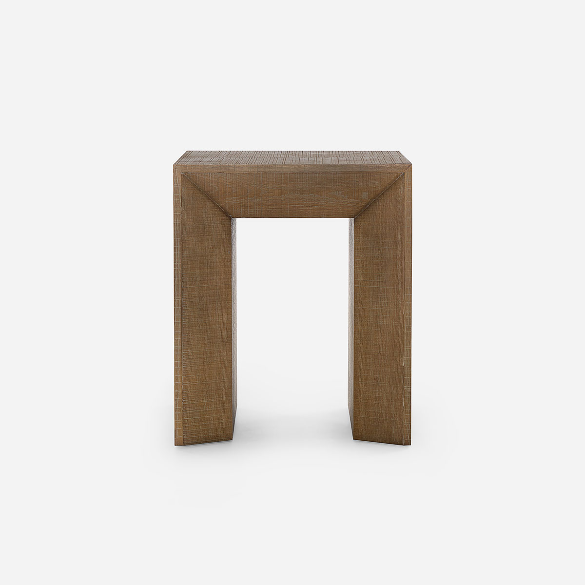 MESA LATERAL ROSEN RUKA 50 X 50 CM CAFE - 2