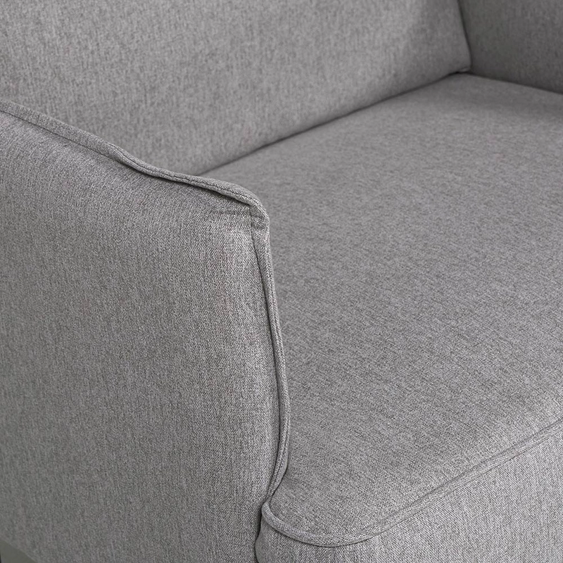 POLTRONA ROSEN MILTON TELA GRIS - 4