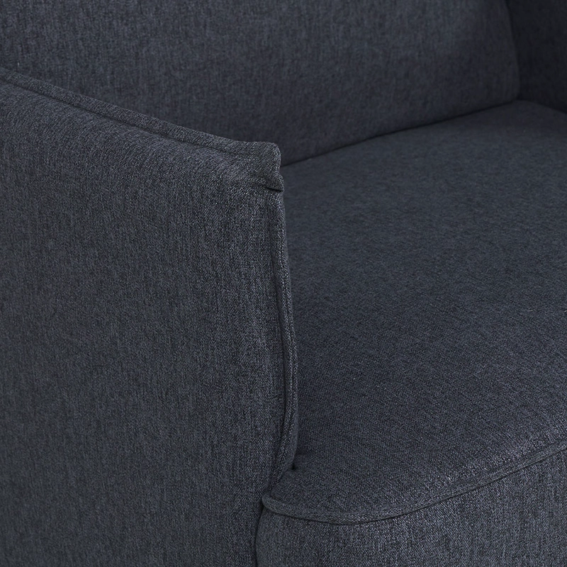 POLTRONA ROSEN MILTON TELA GRAFITO - 4
