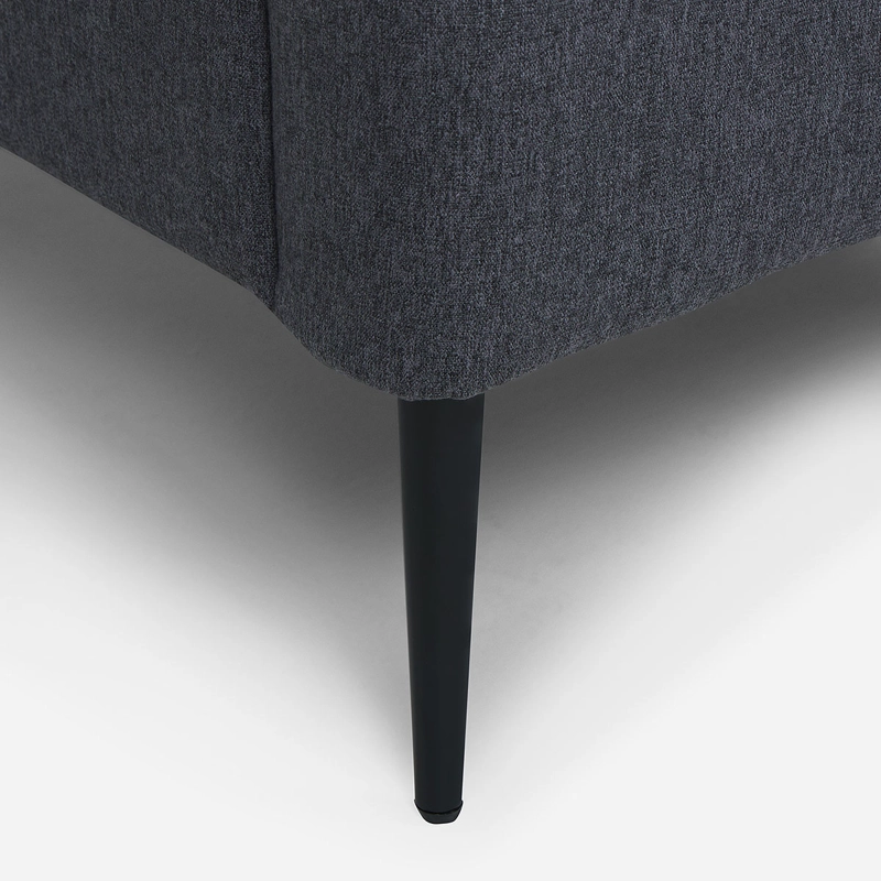 POLTRONA ROSEN MILTON TELA GRAFITO - 5