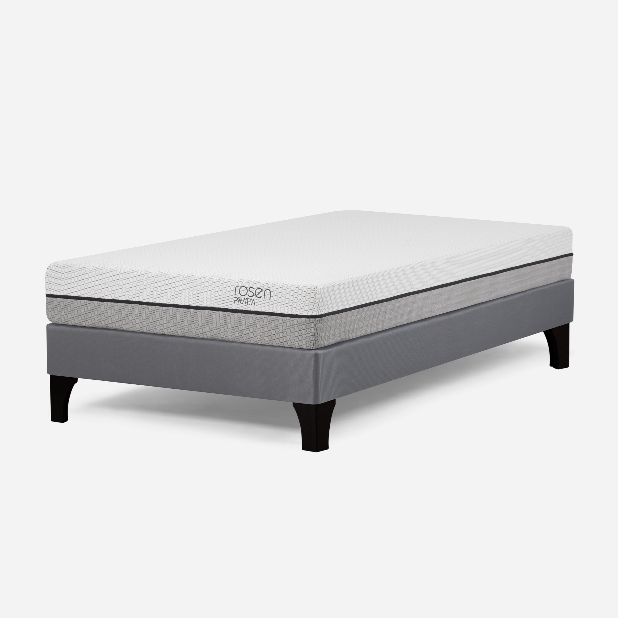CAMA EUROPEA ROSEN PRATTA 1.5 PLAZAS 105X200 CM+ALMOHADA F. LIGHT - 4
