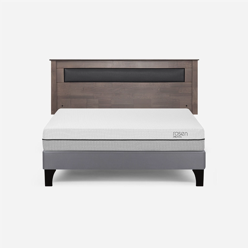 CAMA EUROPEA ROSEN PRATTA 2 PLAZAS BN MADERA+RESPALDO FERRARA - 1