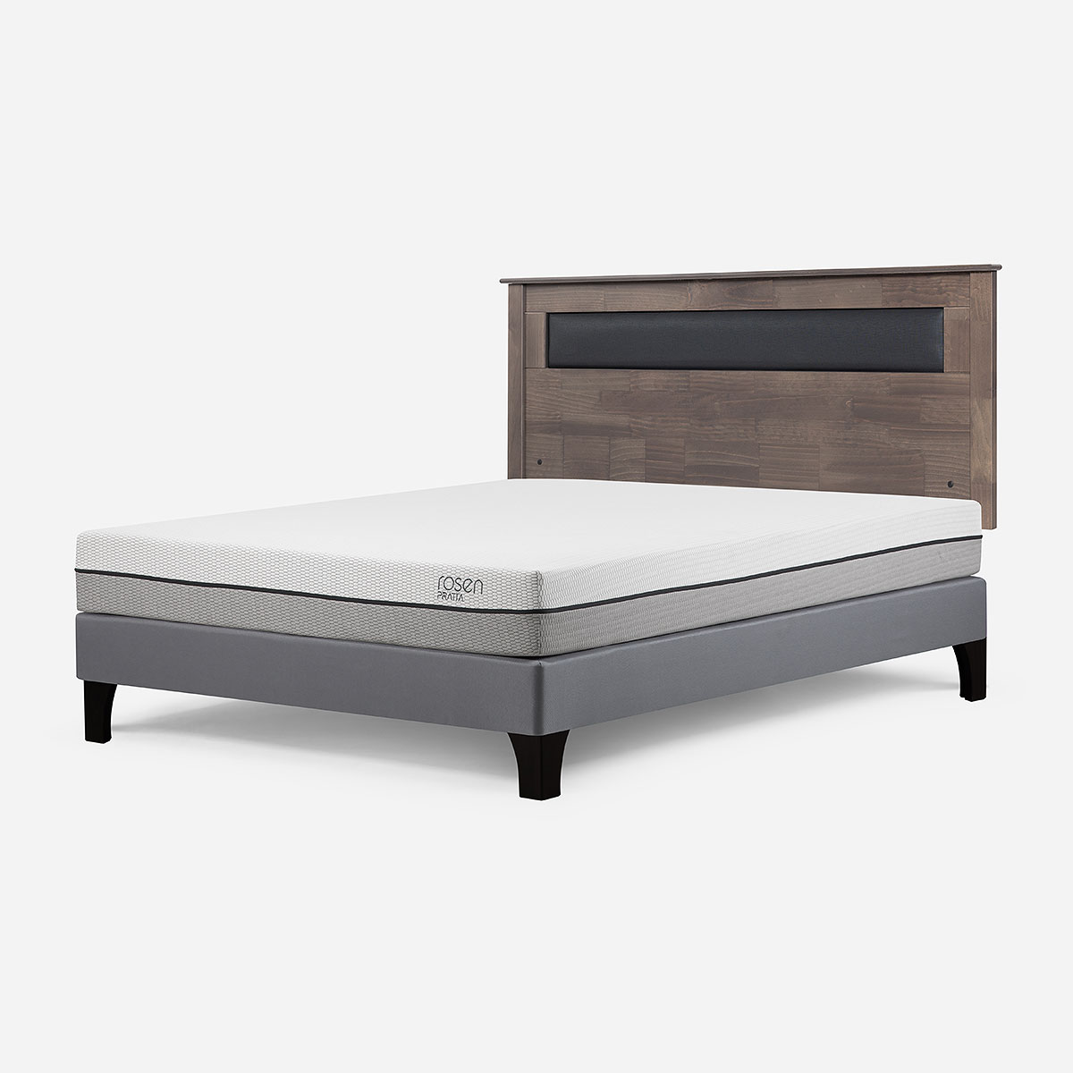CAMA EUROPEA ROSEN PRATTA 2 PLAZAS BN MADERA+RESPALDO FERRARA - 2