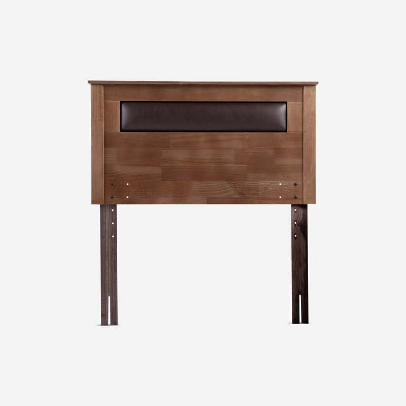 CAMA EUROPEA ROSEN PRATTA 1.5 PLAZAS PATA ACERO + RESPALDO FERRARA - 8