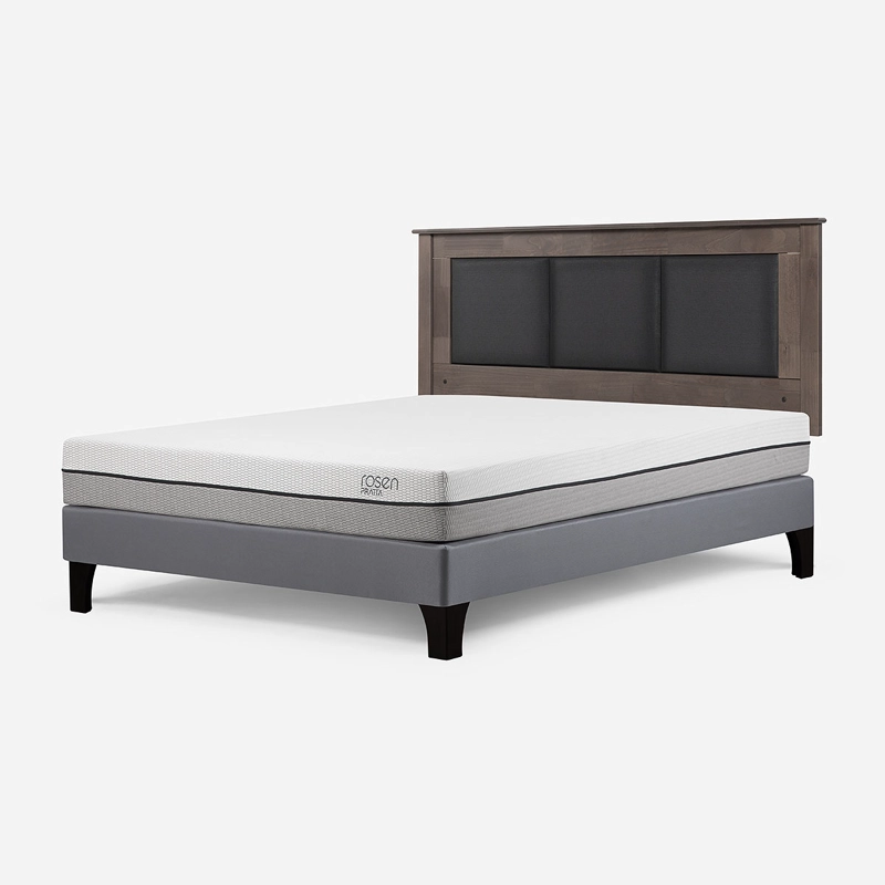 CAMA EUROPEA ROSEN PRATTA 2 PLAZAS BN PATA MADERA+ RESPALDO RACHEL - 2