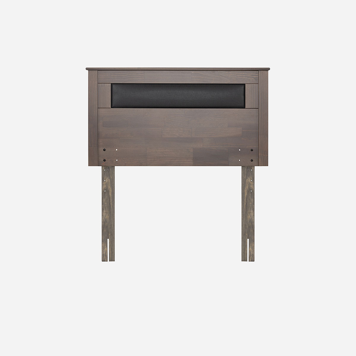 CAMA EUROPEA ROSEN PRATTA 1.5 PLAZAS PATA MADERA+ RESPALDO FERRARA - 4