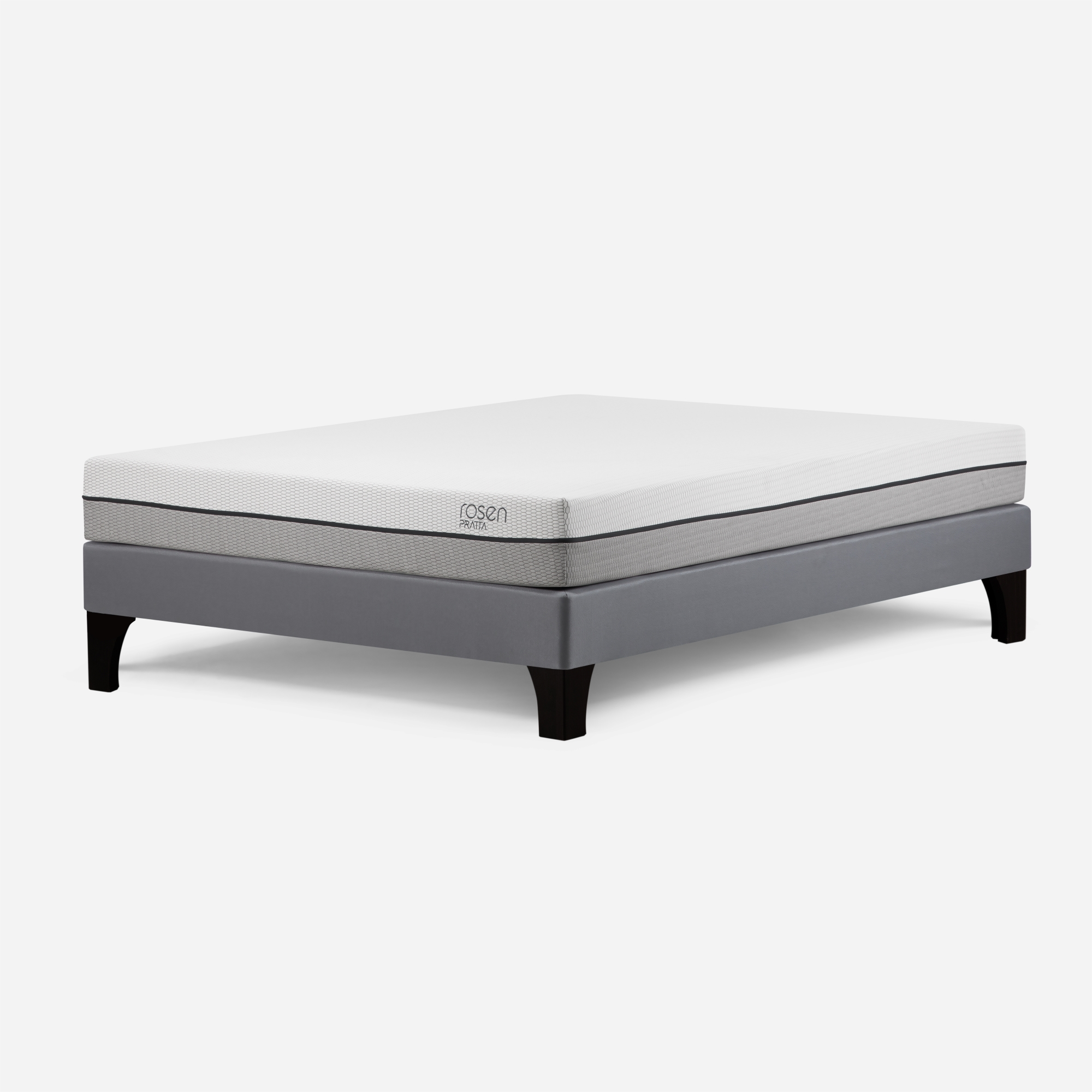 CAMA EUROPEA ROSEN PRATTA FULL 135X200 CM + ALMOHADA FIBRA LIGHT - 4