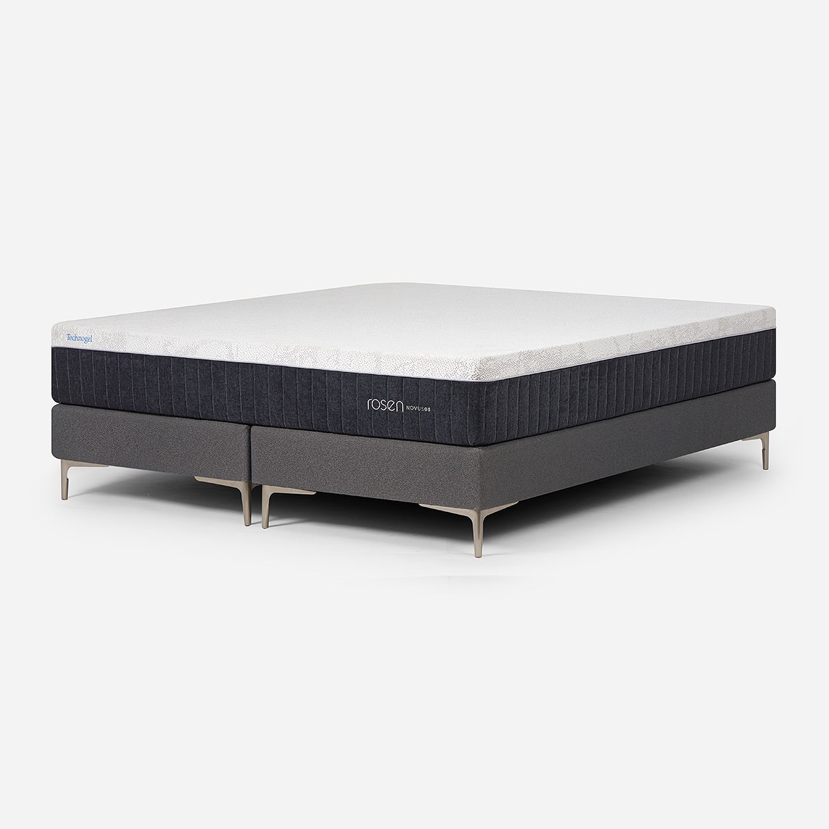 CAMA EUROPEA NOVUS 2 PLAZAS + ALMOHADA MEMORY MAX PLUS - 2