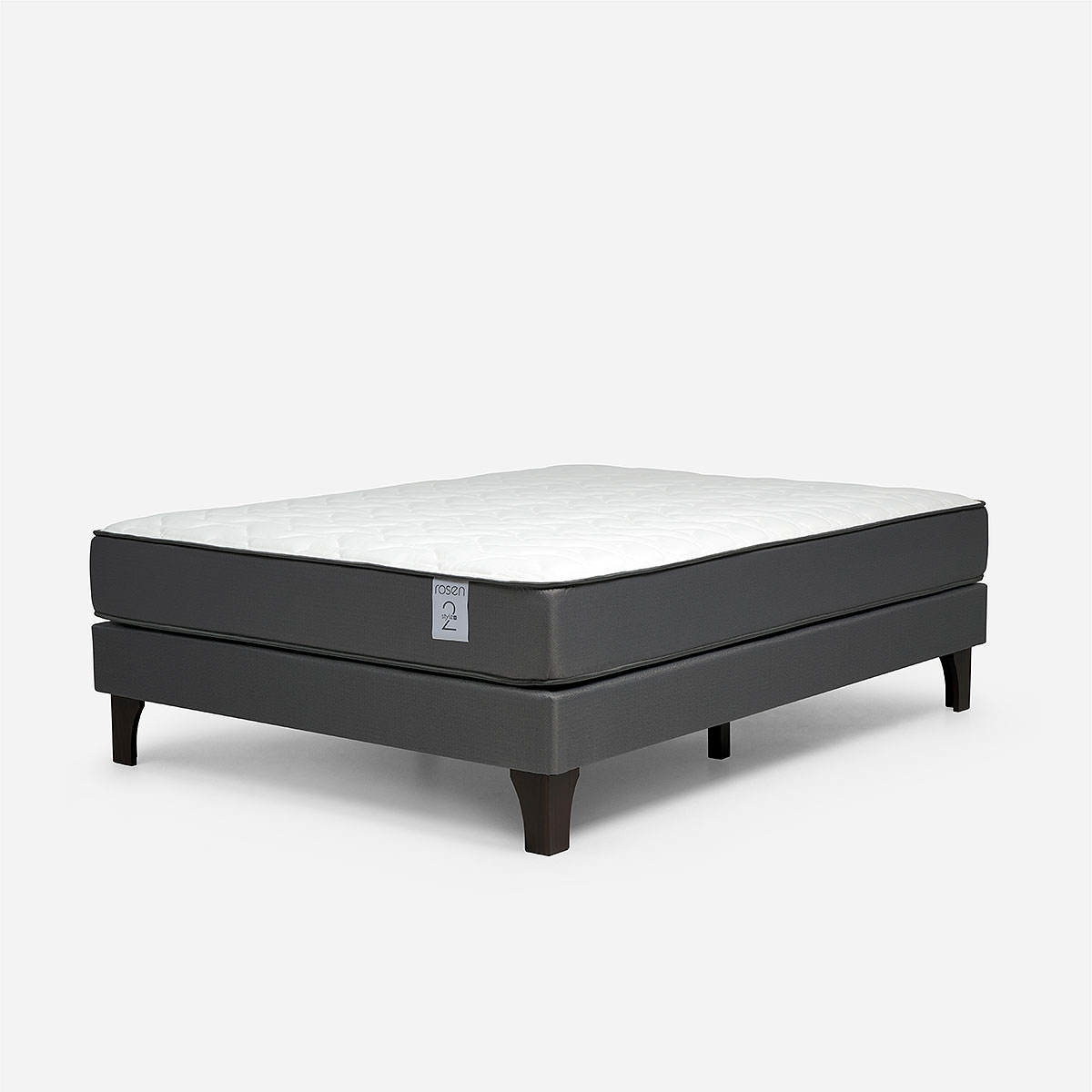 CAMA NEW STYLE 2 PLUS DE 2 PLAZAS BASE N+RESPALDO LUCIO GRAF - 2