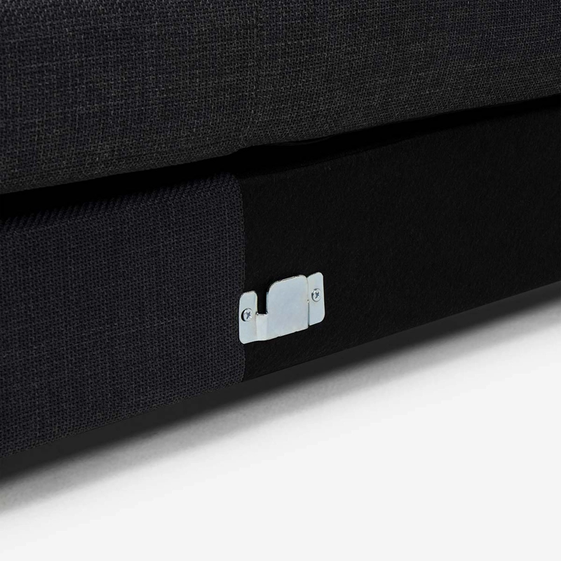 SOFA SECCIONAL DERECHO SOROA SMALL TELA CHARCOAL - 7