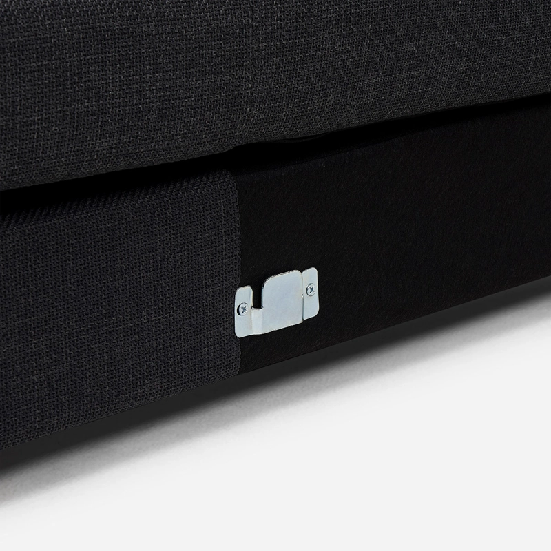 SOFA SECCIONAL IZQUIERDO SOROA SMALL TELA CHARCOAL - 7
