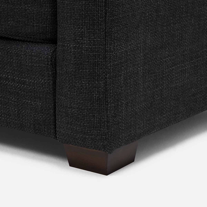 SOFA SECCIONAL IZQUIERDO SOROA SMALL TELA CHARCOAL - 8