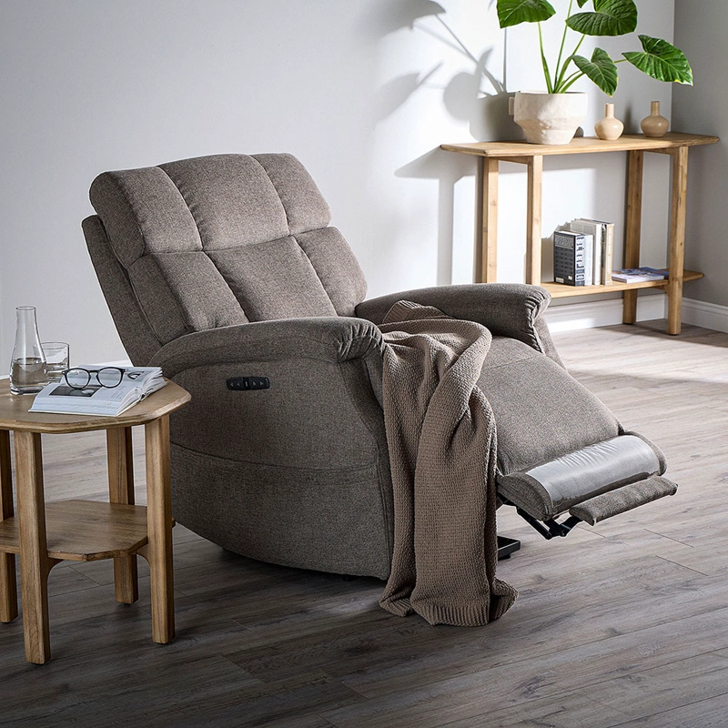 BERGERE KINGSTON ELE CTRICO TELA TAUPE - 2