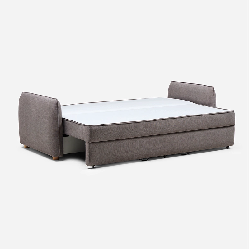 FUTON BRON 3 CUERPOS TELA TAUPE - 4