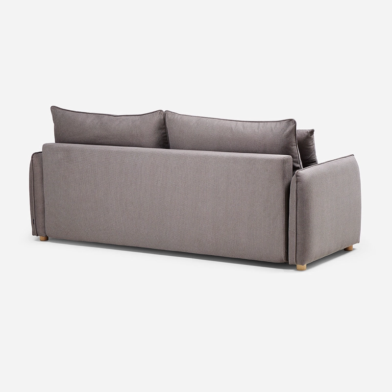 FUTON BRON 3 CUERPOS TELA TAUPE - 7