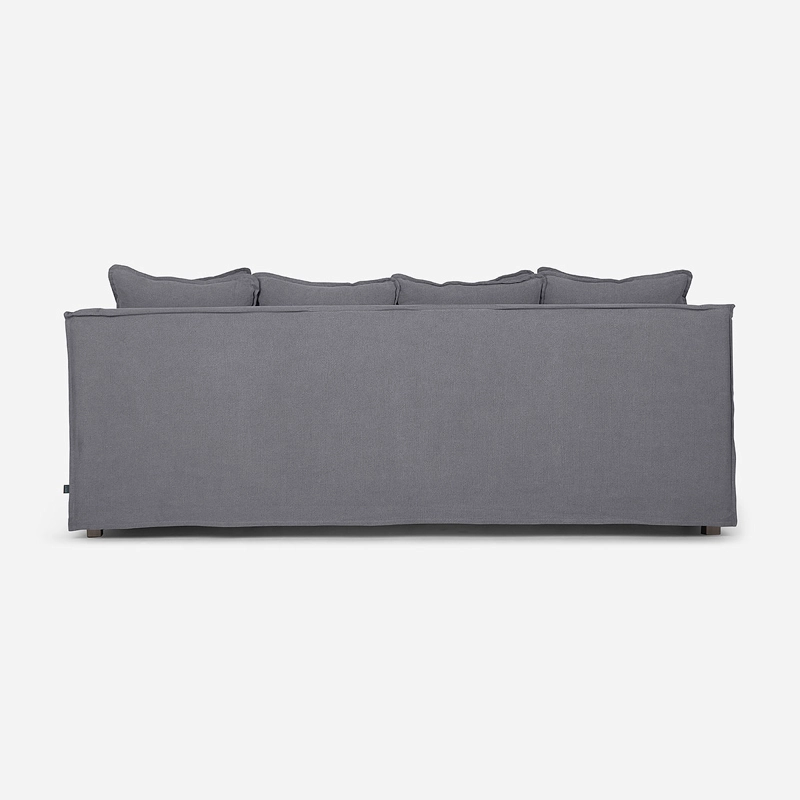 SOFA PANGRATI 3,5 CUERPOS TELA GRAFITO - 4