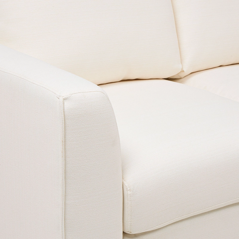 SOFA BIRAN 2 CUERPOS TELA CRUDO - 5