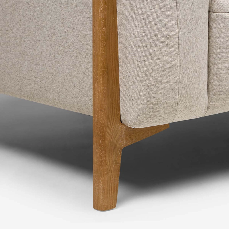 SOFA MILAN 3 CUERPOS TELA BEIGE - 7