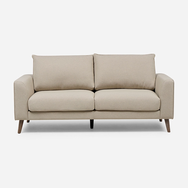 SOFA BIRAN 3 CUERPOS TELA BEIGE - 3