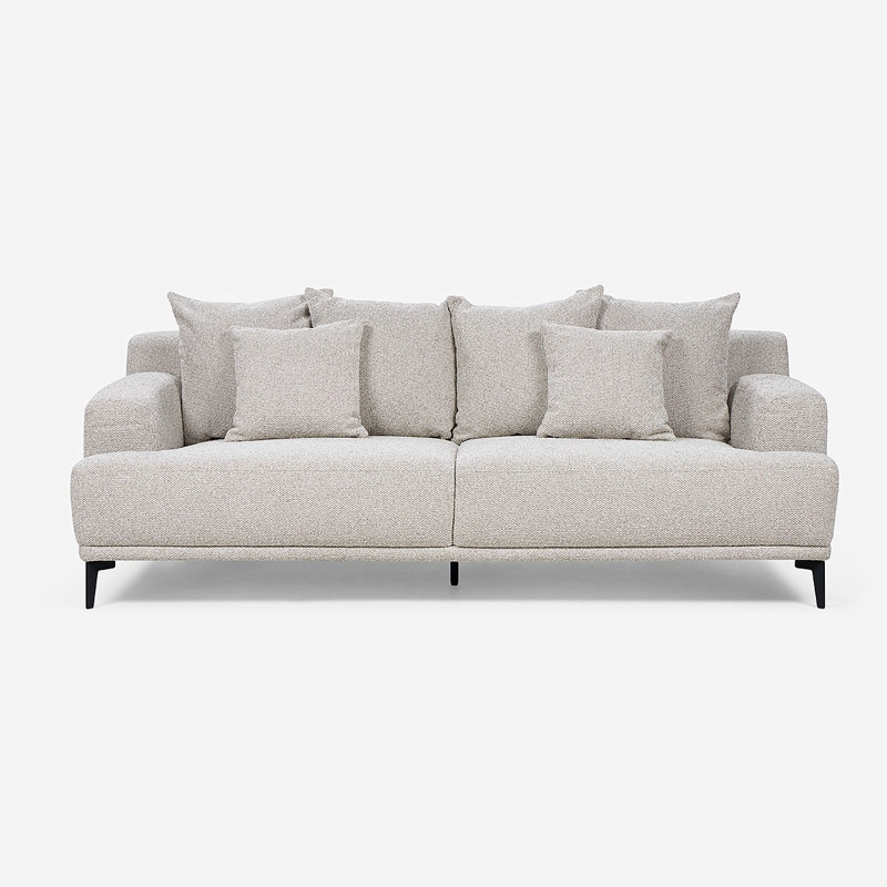 SOFA SOHO 3 CUERPOS TELA CRUDO - 3