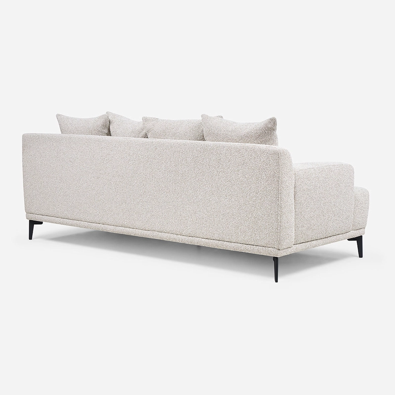 SOFA SOHO 3 CUERPOS TELA CRUDO - 5