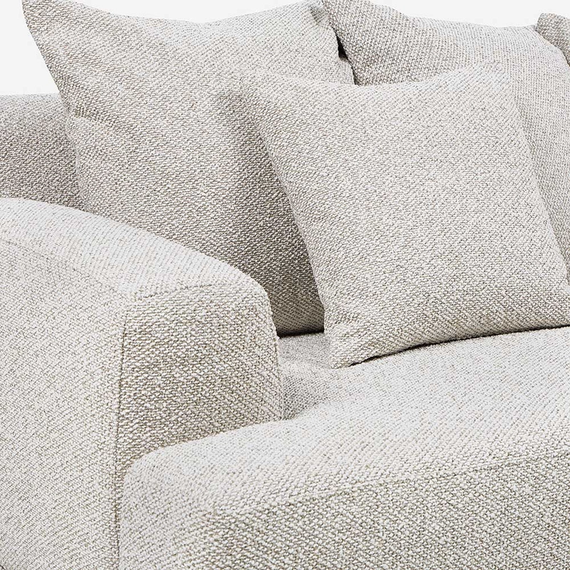 SOFA SOHO 3 CUERPOS TELA CRUDO - 6