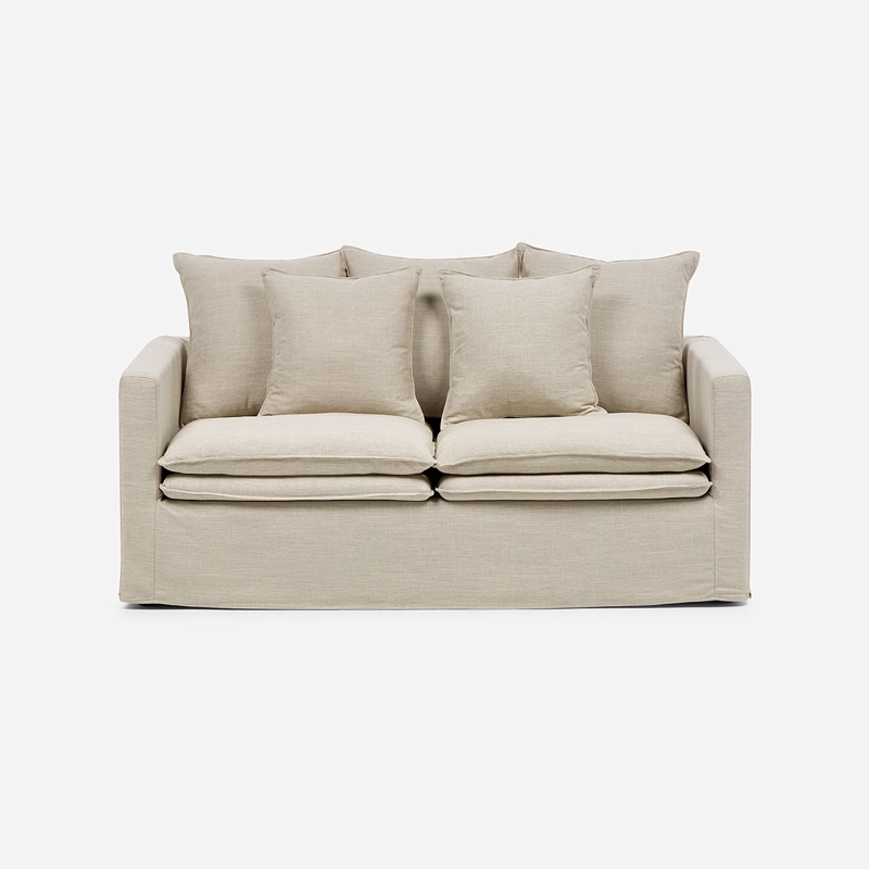 SOFA GABON 2,5 CUERPOS TELA TOSTADO - 2