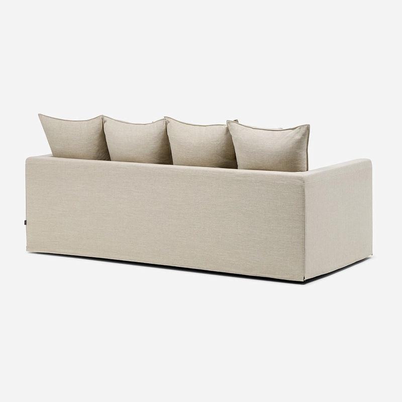 SOFA GABON 3 CUERPOS TELA TOSTADO - 4