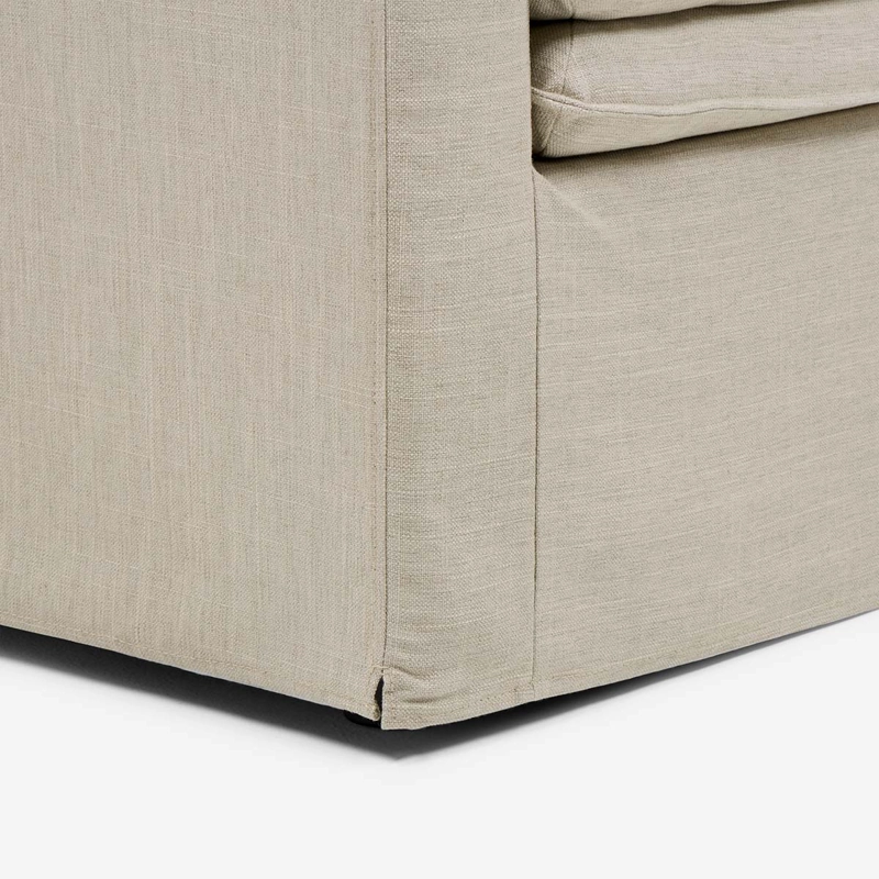 SOFA GABON 3 CUERPOS TELA TOSTADO - 9