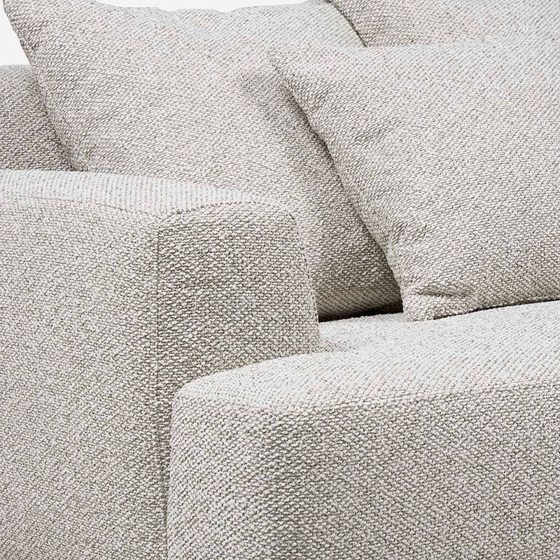 SOFA SOHO 2.5 CUERPOS TELA CRUDO - 5