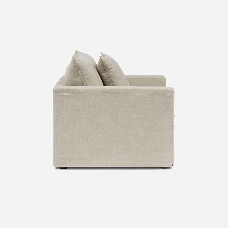 SILLON GABON 1 CUERPO TELA BEIGE - 4