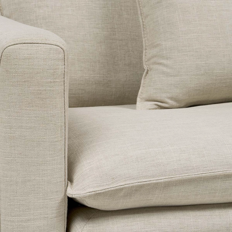 SILLON GABON 1 CUERPO TELA BEIGE - 6