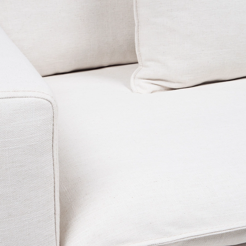 SILLON GABON 1 CUERPO TELA MARFIL - 8