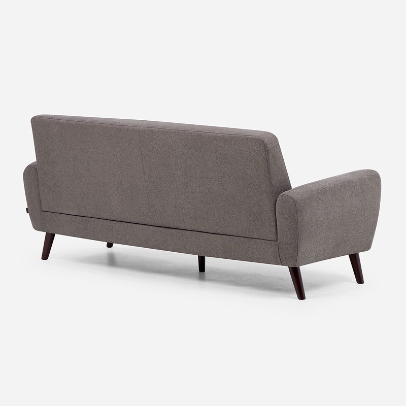 SOFA ADELE 3 CUERPOS TELA GRIS - 4