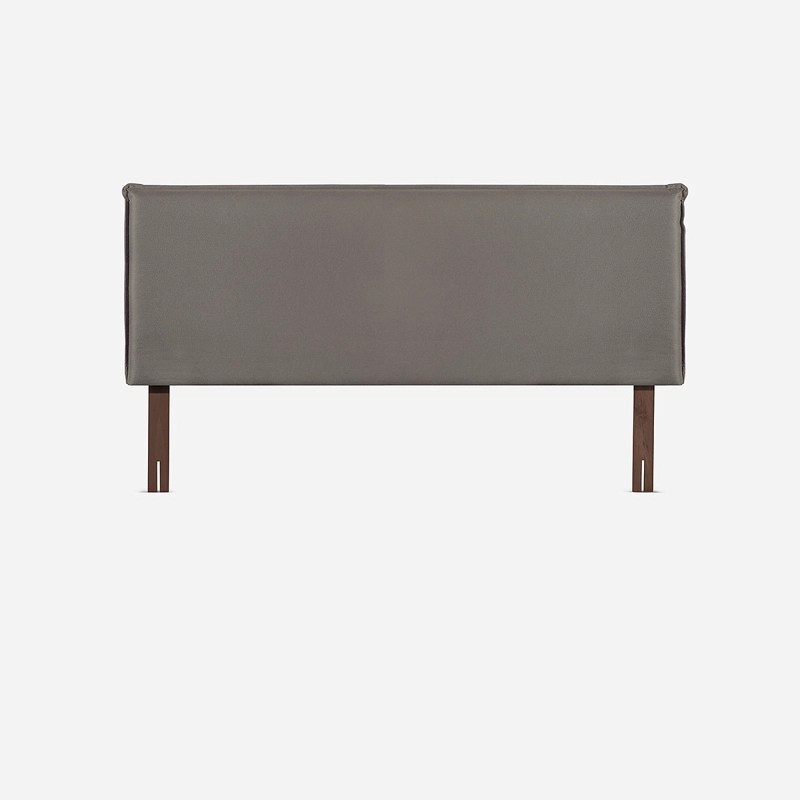 CAMA TEMPO KING 180X200 CM + RESPALDO MAURICE GRIS - 2