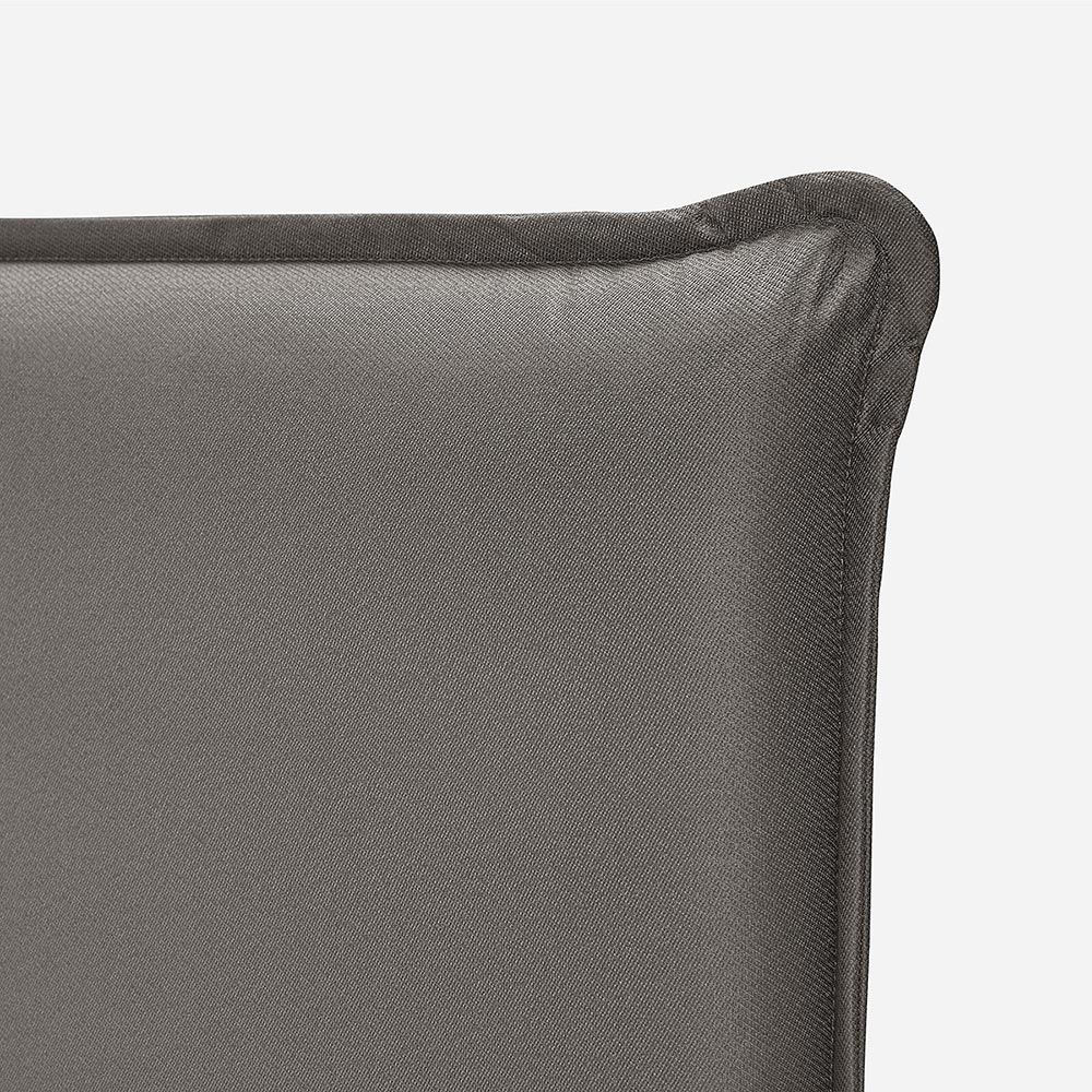 CAMA TEMPO KING 180X200 CM + RESPALDO MAURICE GRIS - 4