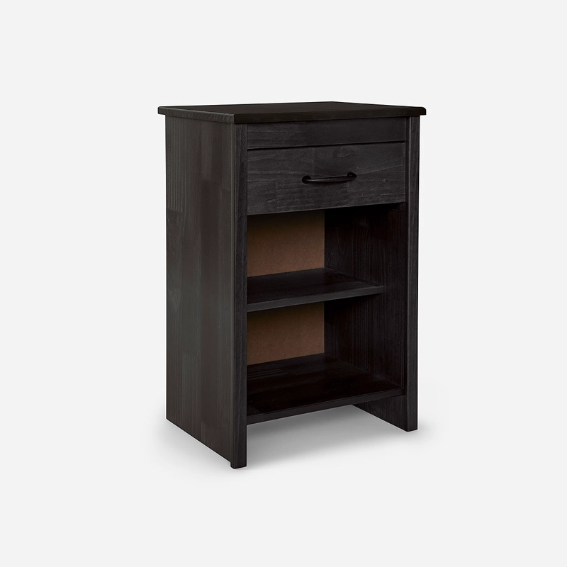 CAMA EUROPEA TEMPO KING + MUEBLES MAURICE GRIS - 4