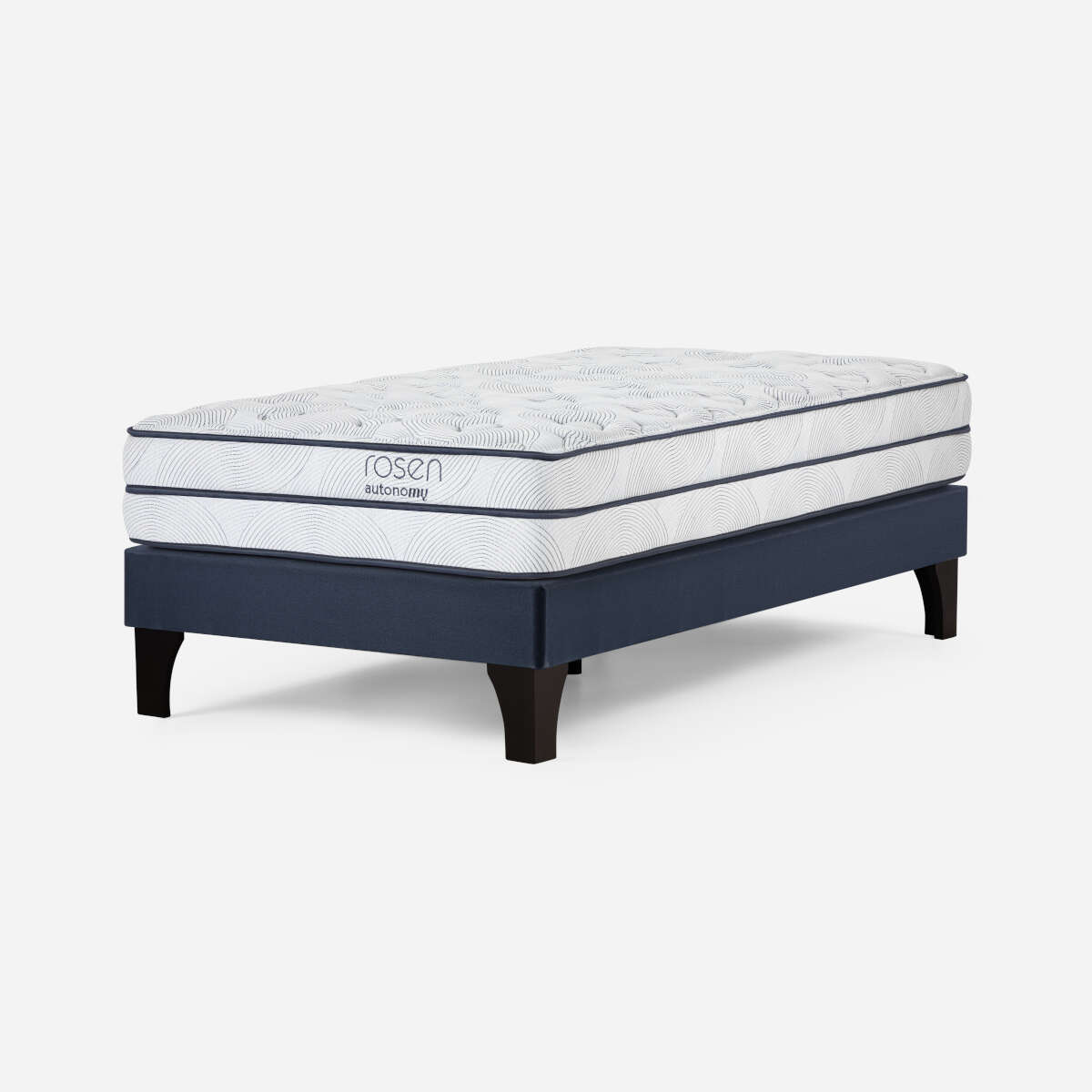 CAMA EUROPEA AUTONOMY SKY PATA MADERA 1,5 PLAZAS 105X200 CM - 1