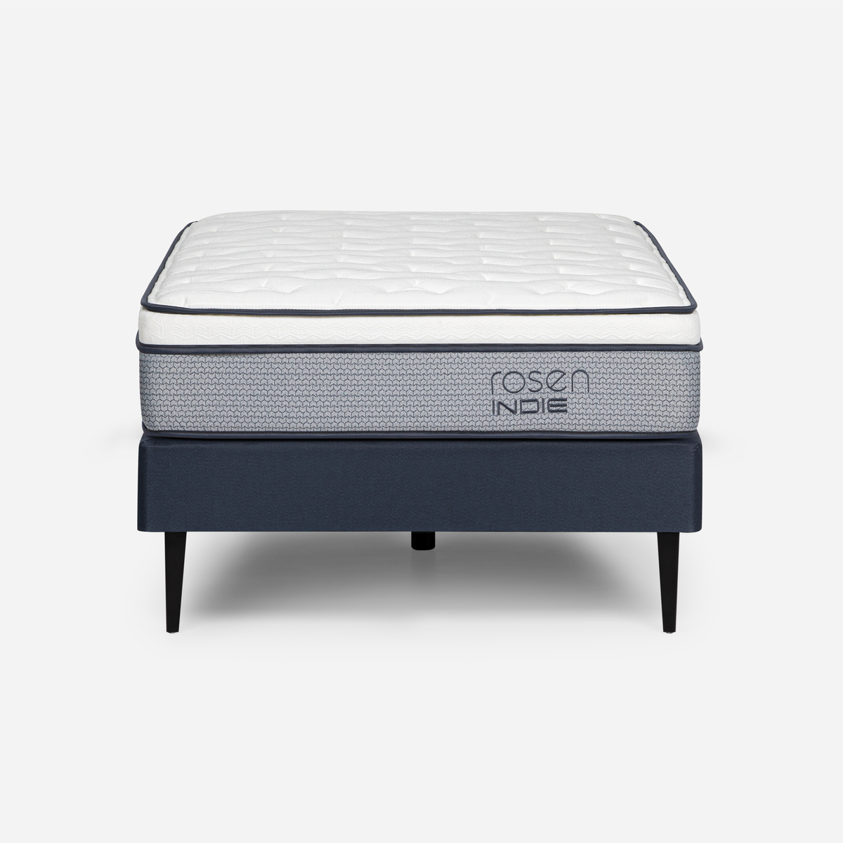 CAMA EUROPEA ROSEN INDIE 1 PLAZA PATA METALICA 90 X 200 CM - 1